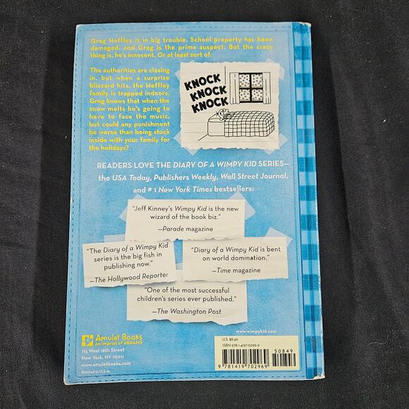 Diary of a Whimpy Kid Cabin Fever by Jeff Kinney Soft Cover - Picture 2 of 4